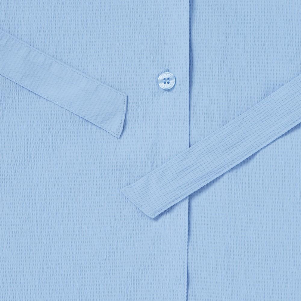 [Lacoste] Women's Belted Short-Sleeve Shirt Dress EF306E-56GAEY