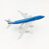 KLM B747 Самолет из сплава 16 см Масштаб 1/400 Авиация 747 Модель самолета Игрушки Декорация Коллекция для детей Подарки