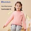 Badi Badi Girls' Long Sleeve Ruffle Collar T-Shirt