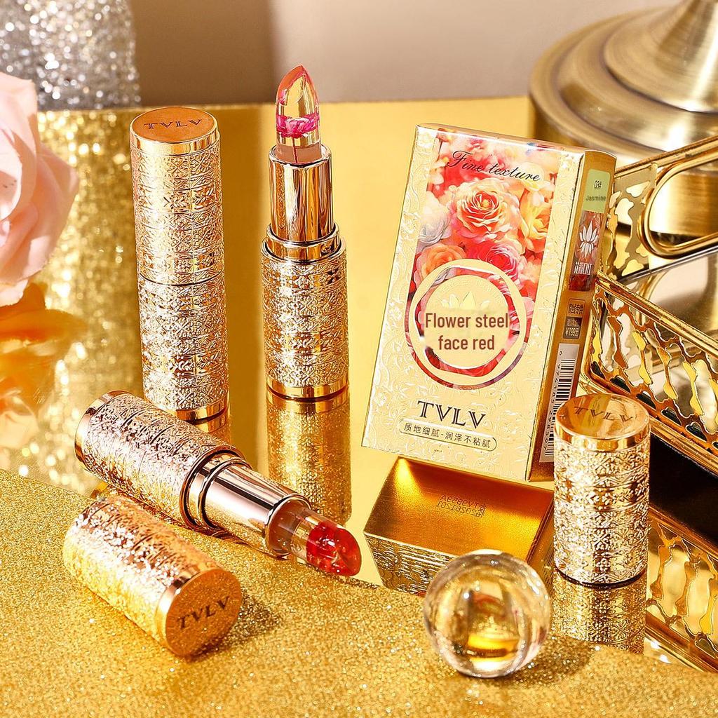Помада-желе с эффектом изменения цвета TVLV: Увлажняющая, реагирующая на температуру помада для женщин