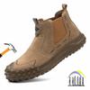 Anti Scalding Welding Shoes Anti-slip Safety Boots Work Man Puncture Proof Work Sneakers with Steel Toe Industrial Safety Shoes