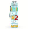 1PC Family 2026 Together Lettering 750ml Color Plastic Water Bottle Leakproof Flip Straw Lid For Sports Office Home Use
