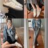Retro Lace Edged Sneakers Popular In Spring and Autumn German Training Casual Shoes Simple and Minimalist