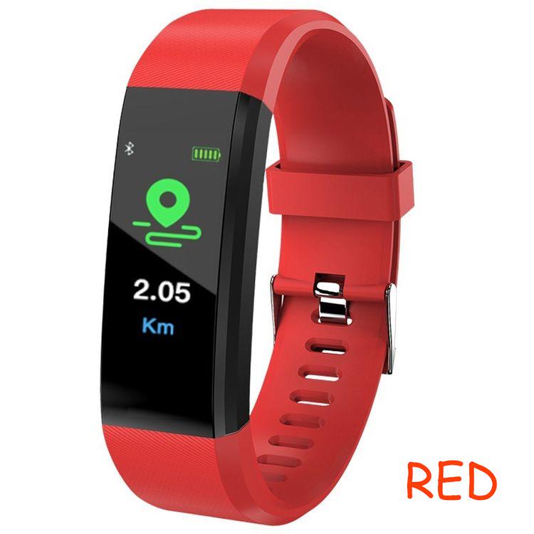 Модные часы для мужчин и женщин Цветной смарт-браслет Водонепроницаемый спортивный смарт-браслет Трекер IP67 Монитор Шагомер Активность IOS Andriod Частота сердечных сокращений Уникальный