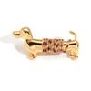 Luxury Cute Dog Brooch Retro Animal Lapel Pin Vintage Sausage Dog Brooch  Suit Accessories