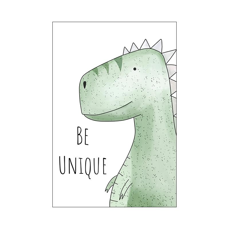 Картина на холсте с изображением животных из мультфильмов Лев Обезьяна Крокодил Принт Декор для детской комнаты Настенный декор для гостиной Постер со слоном для домашнего декора Без рамки