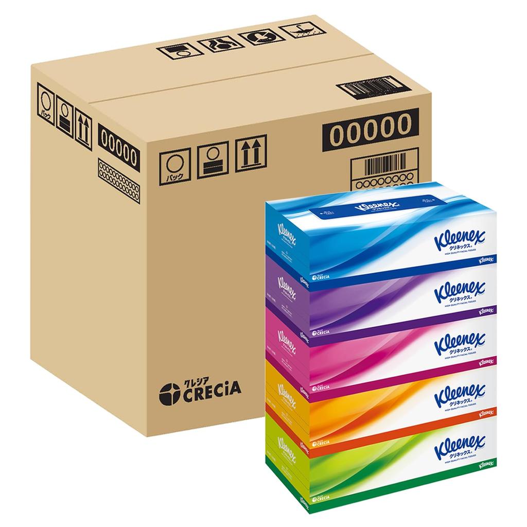 Kleenex 360 листов 30 пачек салфеток, (180 пар), (размер полукейса)