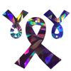 Ribbon Tie Shape Pendant Moulds Keychain Moulds with Holes Clay Mould Jewelry Tool Silicone Material for DIY Hand-Making