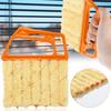 4Pcs Window Blinds Cleaning Brush Soft Microfiber Ergonomic Handle Multi-functional Air