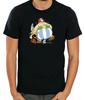 Asterix and Obelix Funny Characters Short Sleeve White T Shirt Men K1018