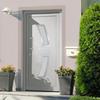 VidaXL Front Door White 108x200 Cm