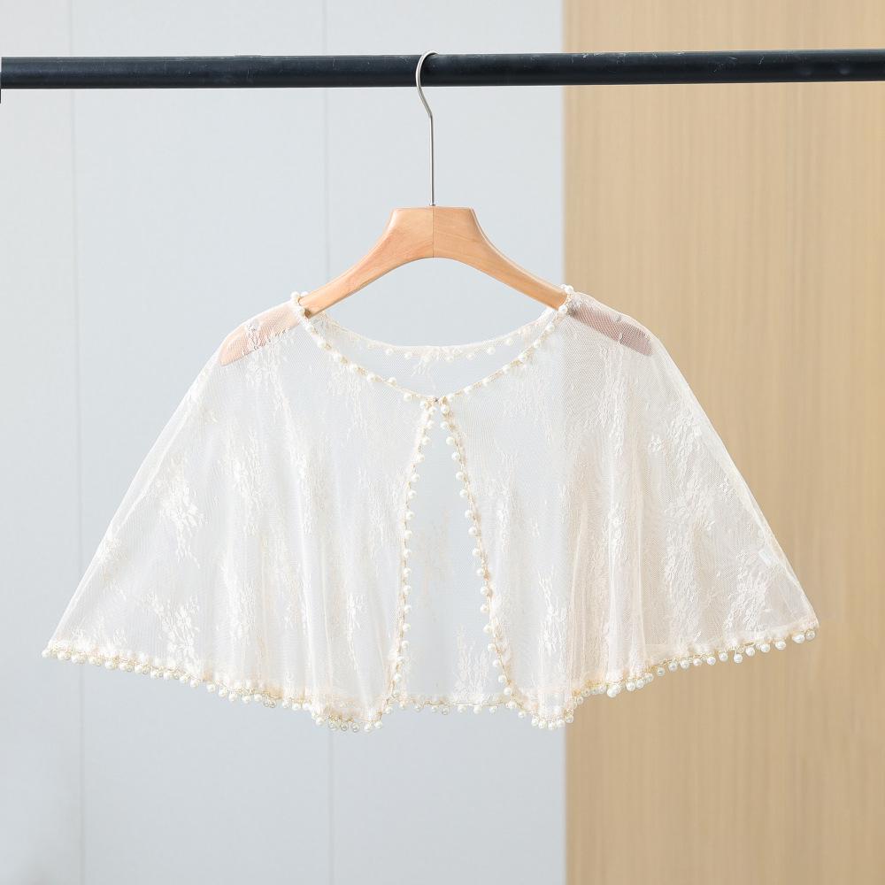 Лето 2025 года, элегантная кружевная накидка-шаль «Чонсам» для свадеб и ежегодных встреч