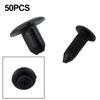 Упаковка из 50 пластиковых винтов для автомобиля для бамперов Легкая установка Надежные