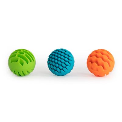 Fat Brain Toys Сенсорный ролик Аутентичные шарики, 3 шт., FA161-1,