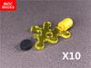 Нетоксичные кубики Moc Жидкая кровь Круглые 1x1 3062B Образовательные строительные блоки Игрушка-фигурка Действия Игрушки для детей Подарки