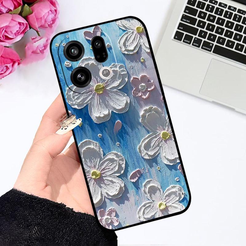 Чехол для Oppo Find X9 Pro FindX9 PLJ110 Мягкий ТПУ Силиконовый Чехол для Телефона Для OPPO Find X9Pro X 9 Pro Защитная Задняя Крышка Мультяшный
