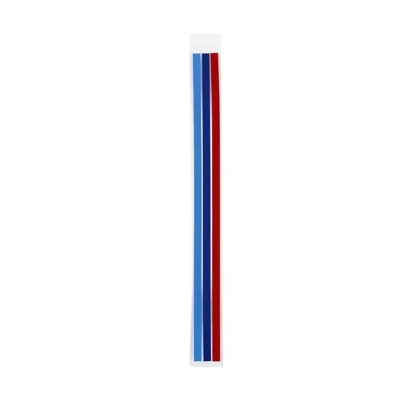 FA4For BMW 3Colored Stripe Car Sticker Personality Grille Decal PVC Decal Decoration Portable Auto Motorcycle Accessories Sticker