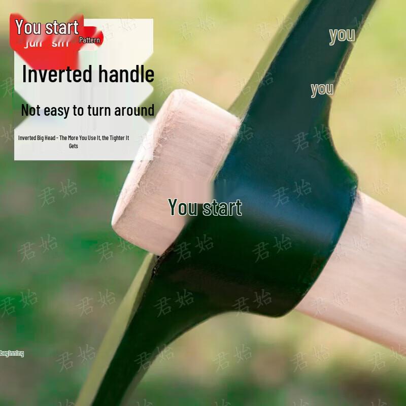 Multi-functional Manganese Steel Engineering Pickaxe