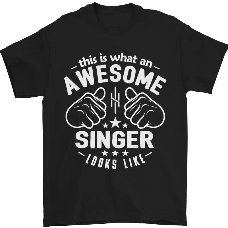 This Is What an Awesome S?nger Looks Like Herren 100 Baumwolle T Shirt