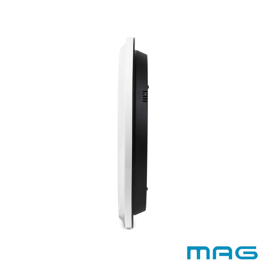 MAG Wall Radio Controlled Double Environment Reference Display Day of the Week White W-711WH Часы, Аналоговые, Связь, Функция, Температура,