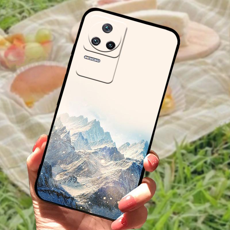 Чехол для Poco F4 5G Poco F5 Pro Силиконовый ТПУ Бампер Мягкая Защитная Крышка Телефона Для Xiaomi Poco F4 GT 5G Мультяшное Животное Чехол Fundas Чехлы