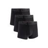 Tech Boxer Jock Letter Pattern Slim Fit Comfortable Mid Rise Underwear 3 Pack Men underwear Black 1387418-001