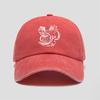 Washed cotton printed Guz motorcycle hat baseball cap men's and women's cap sun hat outdoor sun protection cap