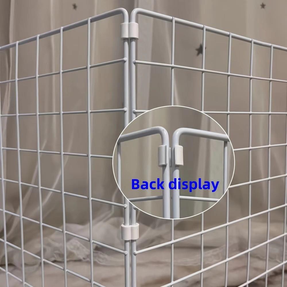 20PCS Plastic Y-Shaped Plastic Connectors DIY Wire Mesh Fastening Clips For Pet Cage Linking