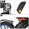 Electric bicycle PHILODO H8, 3000W motor, 48V 26Ah battery, top speed 56 km/h, cruising range 100km, 26x4.0 inch tires