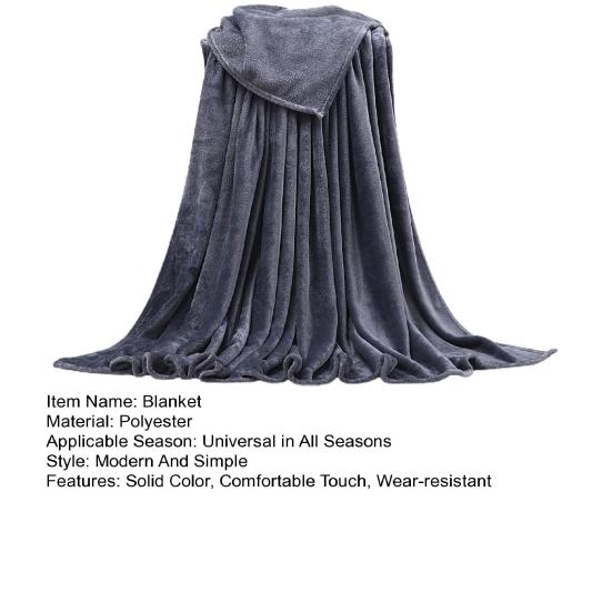 Коралловое бархатное фланелевое одеяло, мягкое, прочное, твердое на ощупь, износостойкое, теплое, для дивана