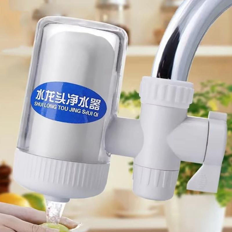 Kitchen Faucet Filter Ceramic Water Purifier Food Grade BPA Free Tap Filter for Household Kitchen Sink Use