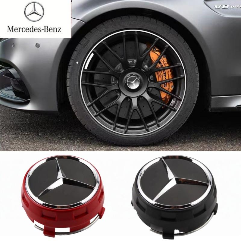 CRI1EES 4PCS 75mm NEW Car Wheel Center Hub Caps Cover Mercedes Benz B/C/E/S Class A Class C200L GLC GLK CLA W166 W163 W221