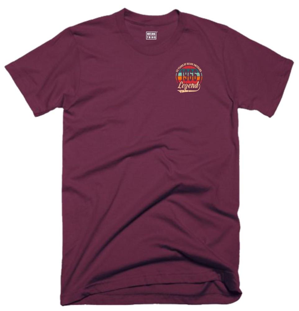 60th Birthday Legend T Shirt Pocket 60 Years Awesome Vintage 1966 Funny Gift Top
