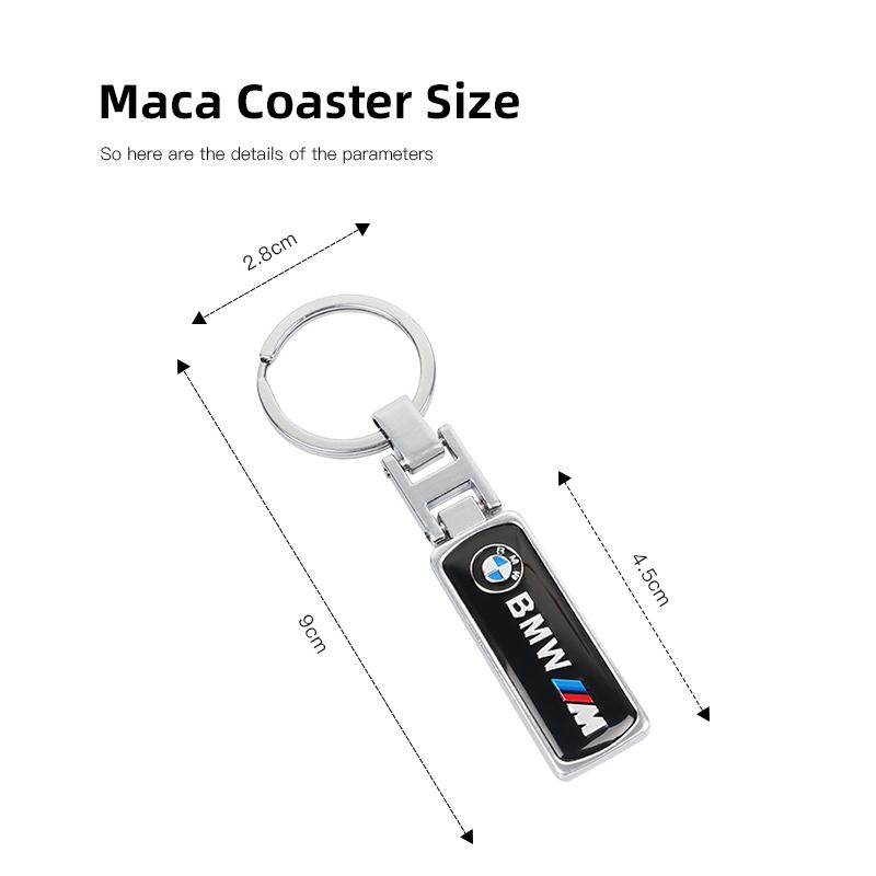 Zinc Alloy Keychain Car Key Chain Keyring Pendant Auto Accessories For BMW Performance F30 E90 F20 E46 E60 E70 E87 X5 X6 E30 E34 pdzp71