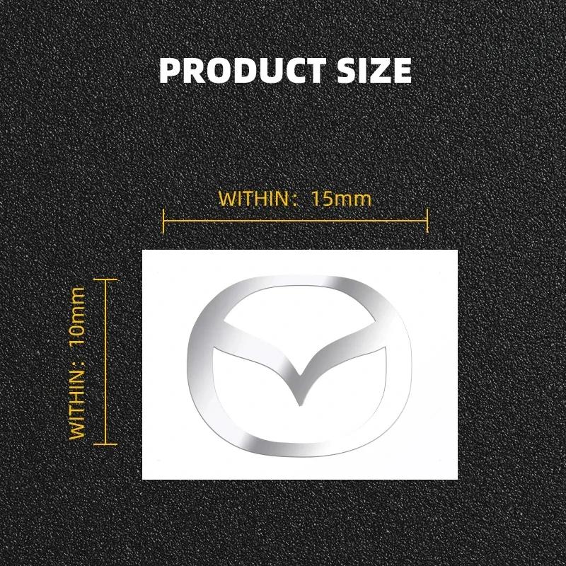 Металлический значок для автомобиля Наклейки для декора салона автомобиля Значки Авто Стайлинг Для Mazda 3 mx5 6 cx5 rx8 cx3 2 3 2020 mx5 nd Аксессуары