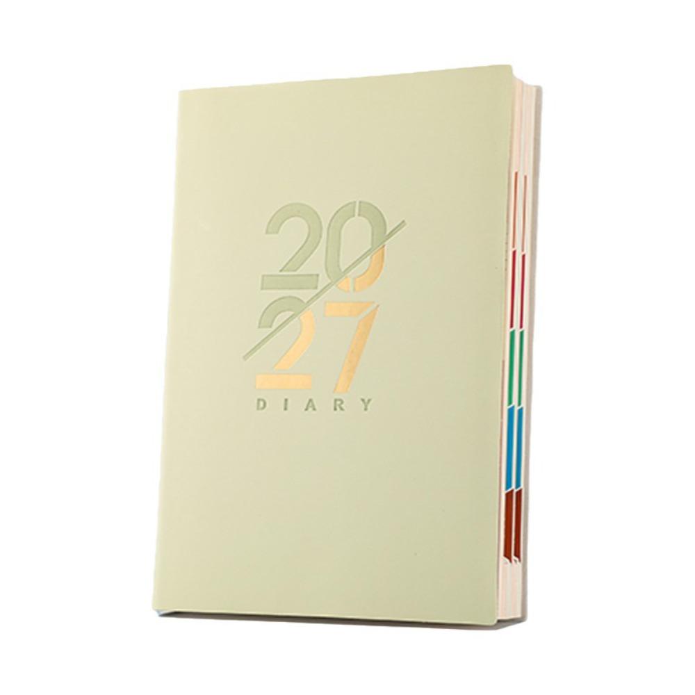 12 Months 2027 Schedule Planner Notepad Wear-resistant To-do List Notebook  Travel