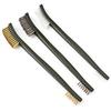 3pcs Wire Brush Set Steel Metal Brass Nylon Cleaning Polishing Rust Brush Metal Cleaning Brush Tool KTY
