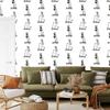 Wallpaper Decorative pattern for living room and bedroom 50x1000