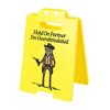 1/2/3Pcs Caution Overstimulated Desk Sign Cowboy Frog Hold On Partner I'm Overstimulated Mini Table Sign Home Office Decoration Coworkers Gag Gift