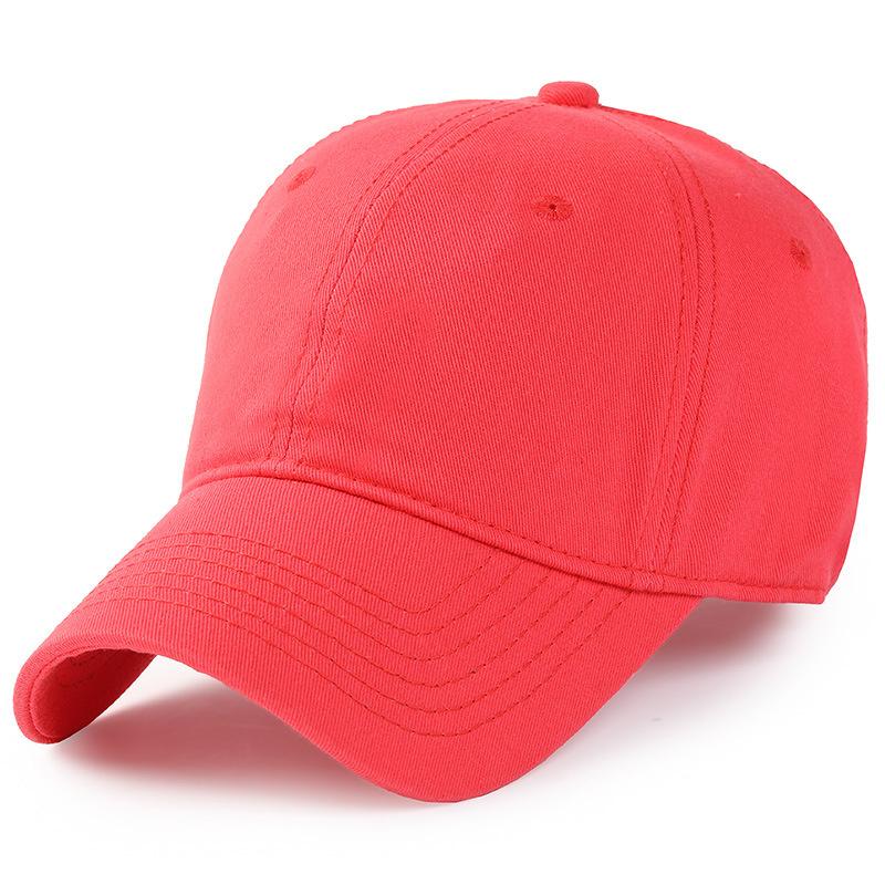 Parent-child Blank Baseball Cap Boy Girl Soft Cotton Plain Sport Sun Hat Men Women Big Size Snapback Cap 53-56cm 56-59cm 60-65cm
