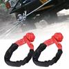 Synthetic Soft Shackle Rope Car Large Pull Soft Shackle Emergency Rescue Snatch Recovery Ring Off-road Vehicle Winch Towing Rope