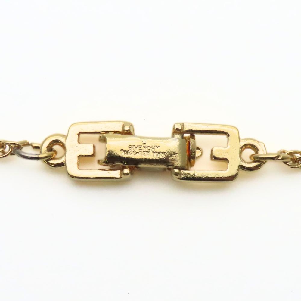 Used Givenchy Necklace metal/Rhinestone 5.4g gold plating