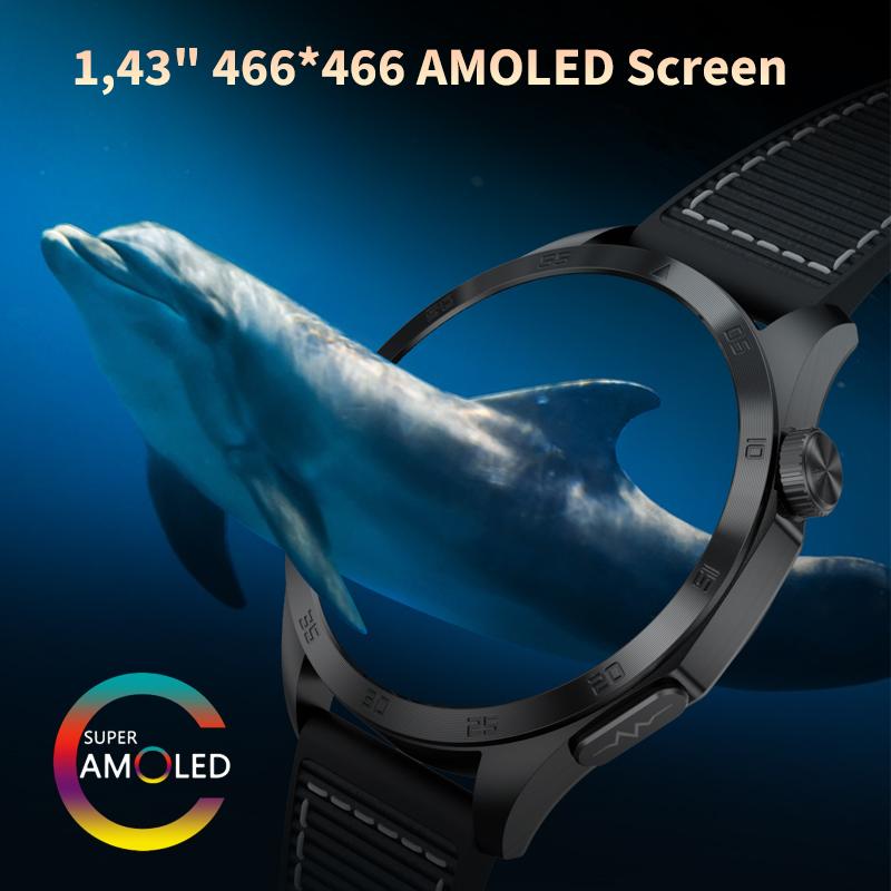 SACOSDING New Smart Watch ECG+PPG Blood Pressure Blood Oxygen Body Temperature Bluetooth Call Health Smartwatch For Android IOS