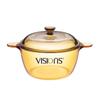 Стеклянный обеденный сервиз Corning Visions Amber на 7 предметов