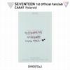 Seventeen Первая официальная фотокарточка фан-клуба Carat Polaroid KPOP K-POP