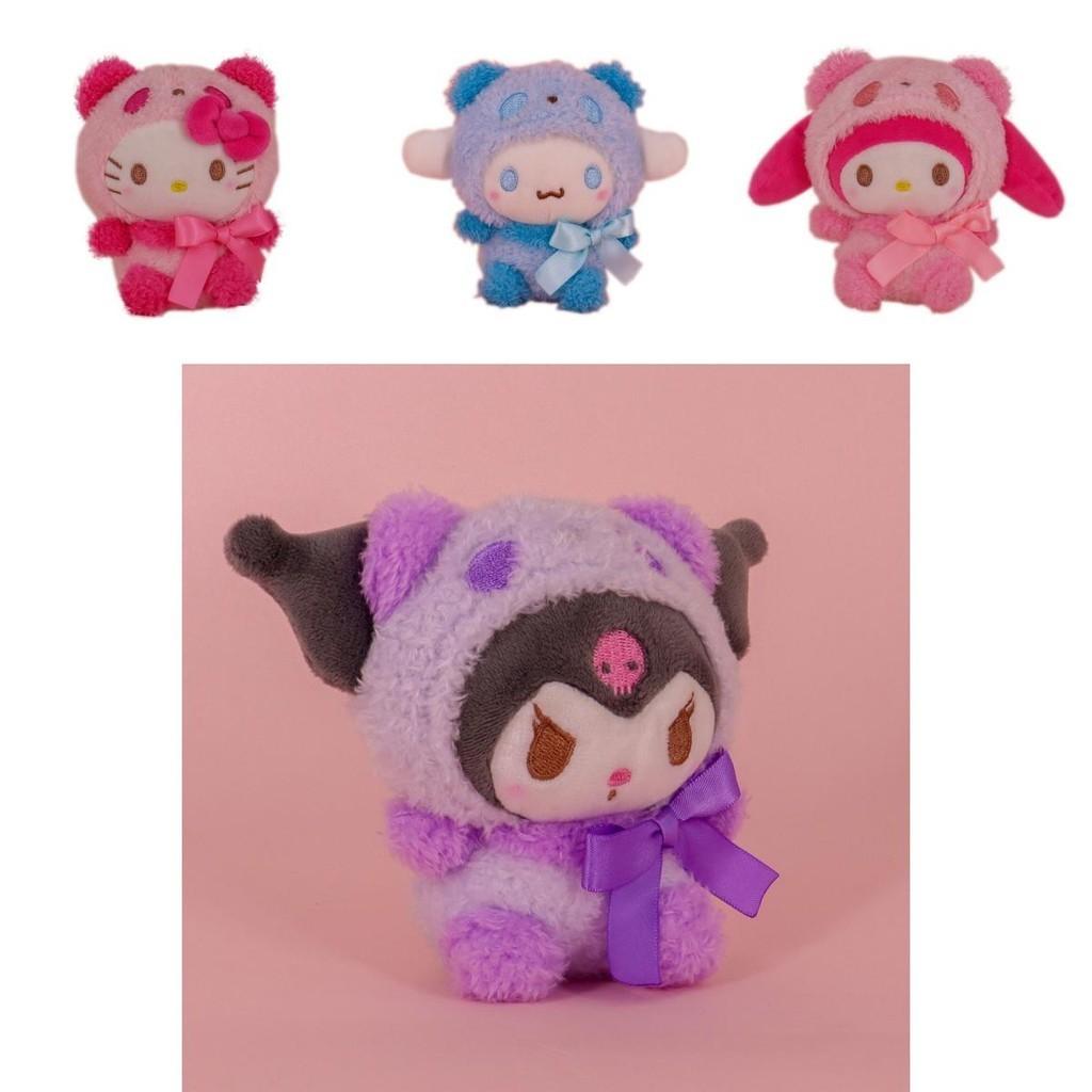 Очаровательная плюшевая игрушка Sanrio Melody Cinnamoroll Kuromi для коллекционеров и фанатов