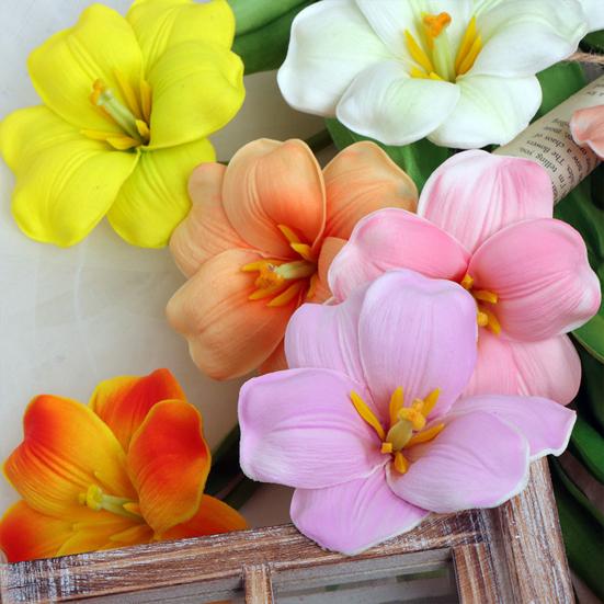 Букет из искусственных тюльпанов, реалистичные искусственные цветы, домашний декор, композиция из искусственных тюльпанов с возможностью изгиба