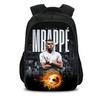M-Mbappe Двухслойный Рюкзак Футбольная Звезда Школьные Сумки Рюкзак Футбольный Спортивный Сумка для Книг Путешествия Рюкзаки Большой Вместимости