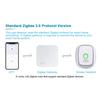 HEIMAN Standard Zigbee Combustible Gas Sensor – Natural Gas & LPG Leak Detector for Smart Home Security Alarm