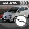 Декоративная накладка на рамку эмблемы из углеродного волокна для Abarth 595/695 (2012-2023 гг.)